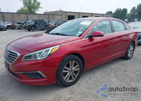 2016 Hyundai Sonata Se z USA, uszkodzony, nr VIN 5NPE24AF6GH323542